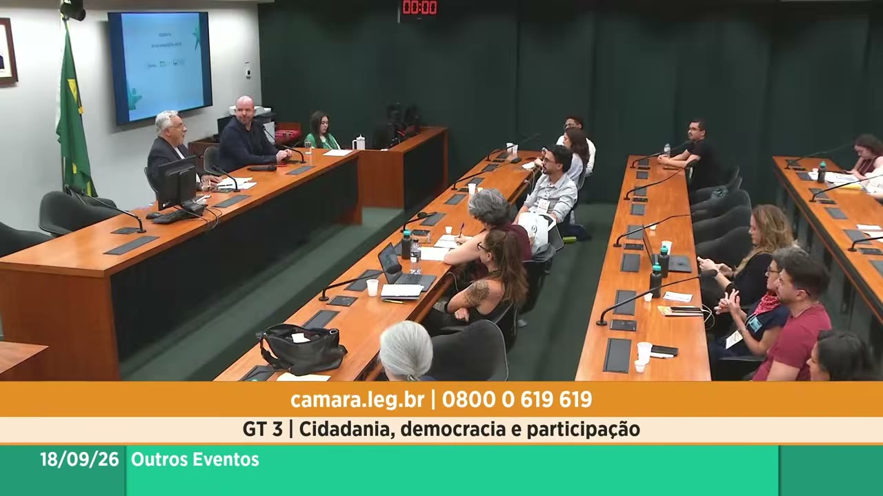 Vídeo do evento em 45:46