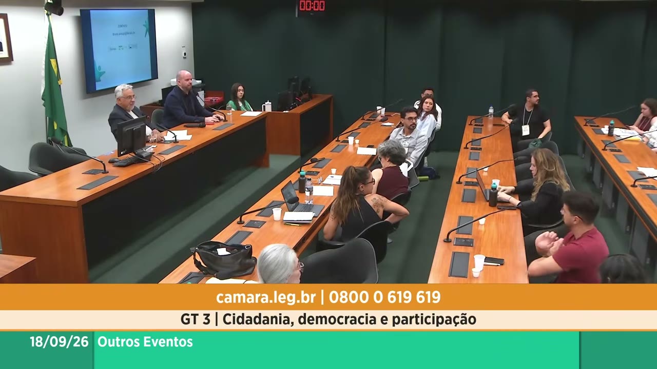 Vídeo do evento em 50:18