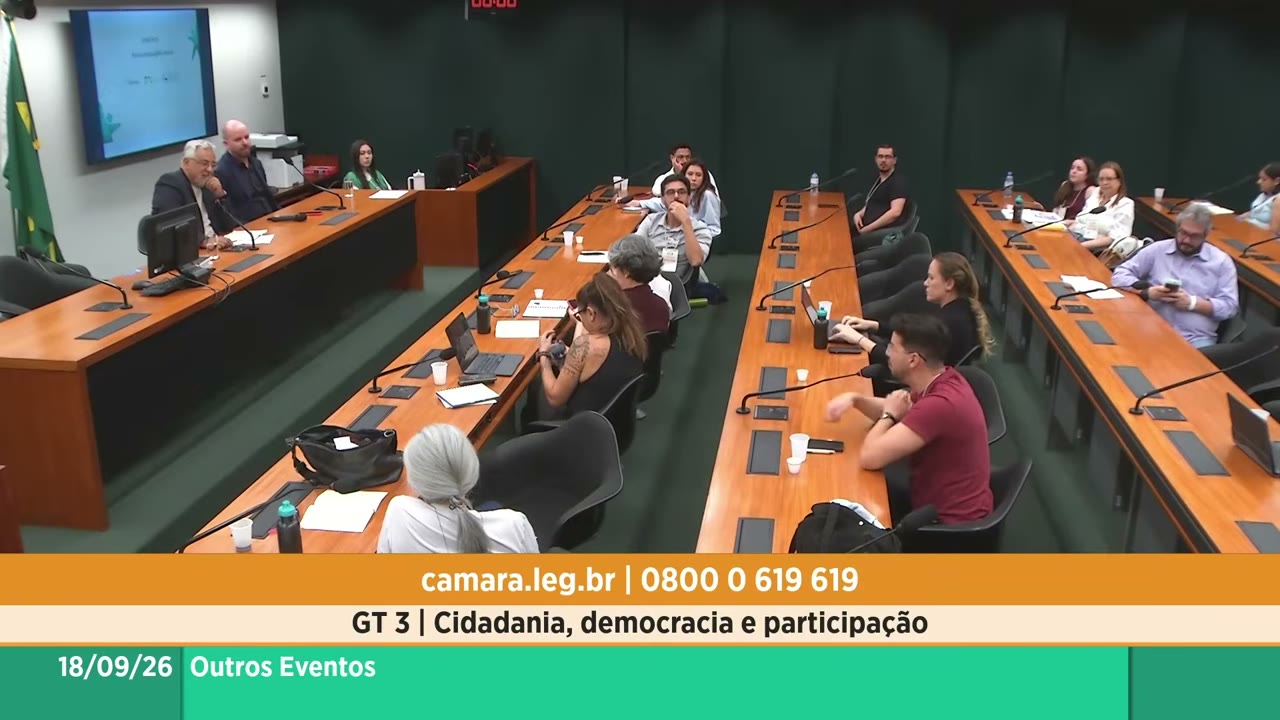 Vídeo do evento em 54:08