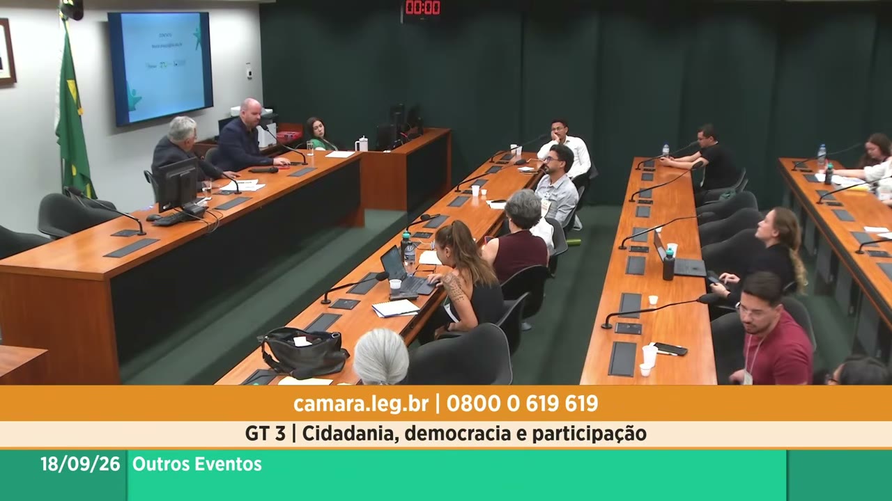 Vídeo do evento em 57:03