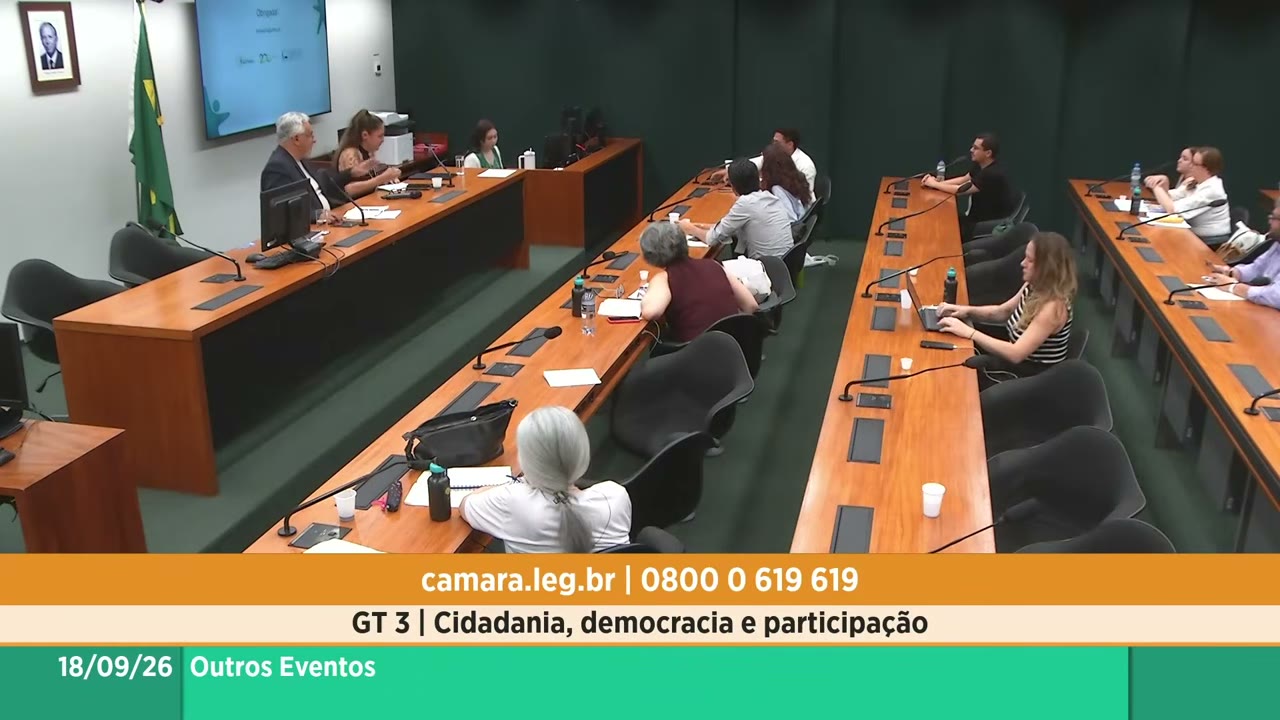Vídeo do evento em 1:22:14