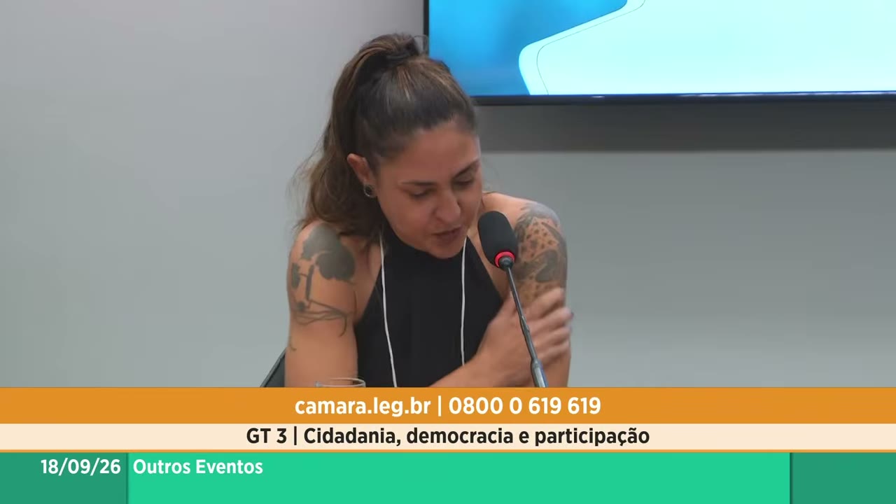 Vídeo do evento em 1:27:31