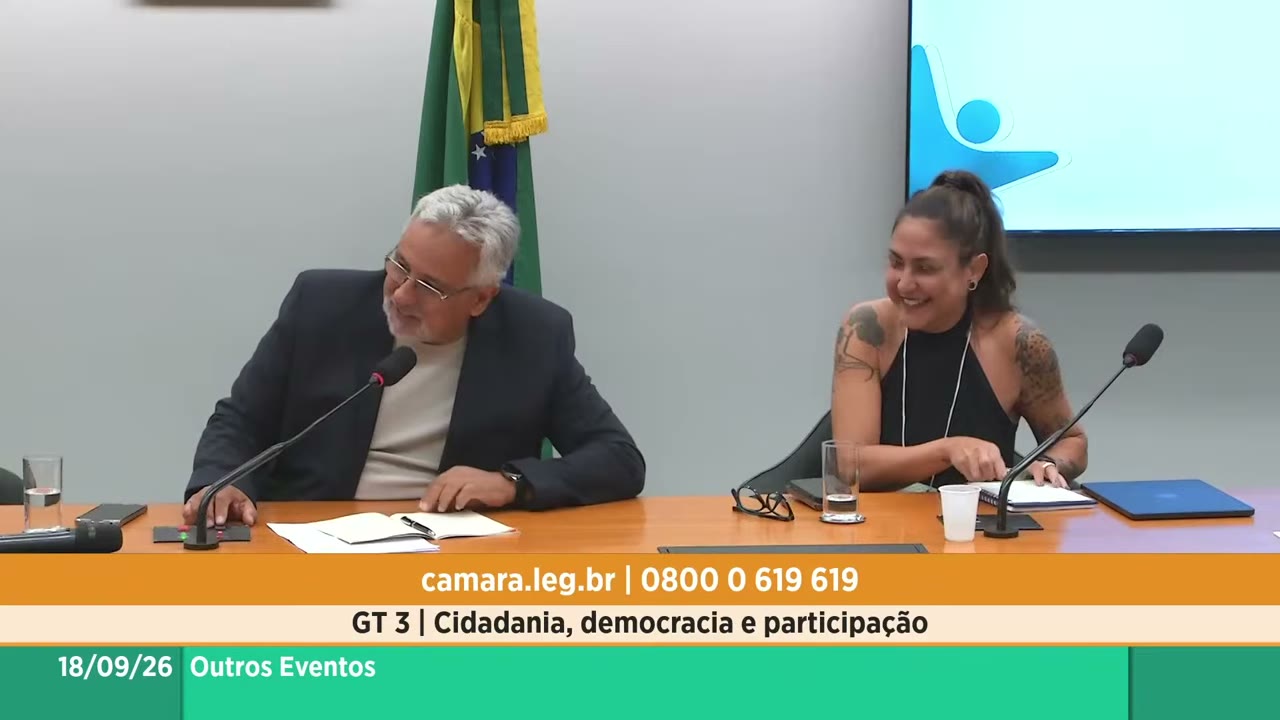 Vídeo do evento em 1:30:01