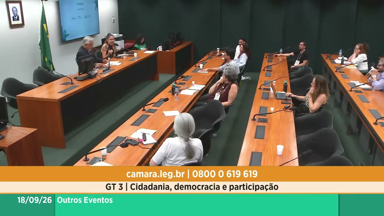 Vídeo do evento em 1:33:36