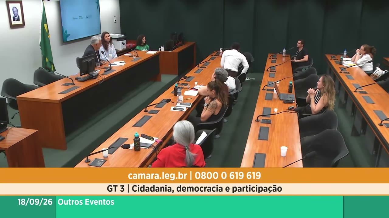 Vídeo do evento em 1:49:10