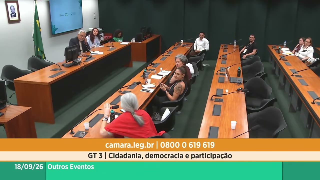 Vídeo do evento em 1:54:00