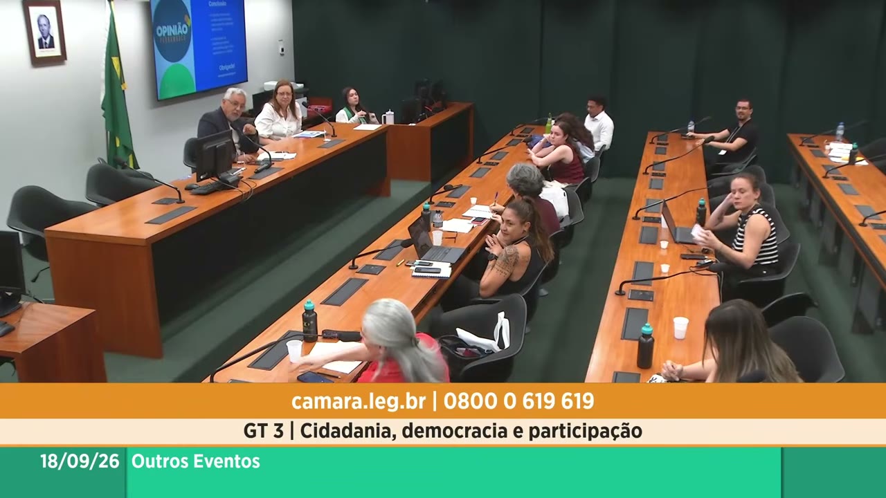 Vídeo do evento em 2:22:44