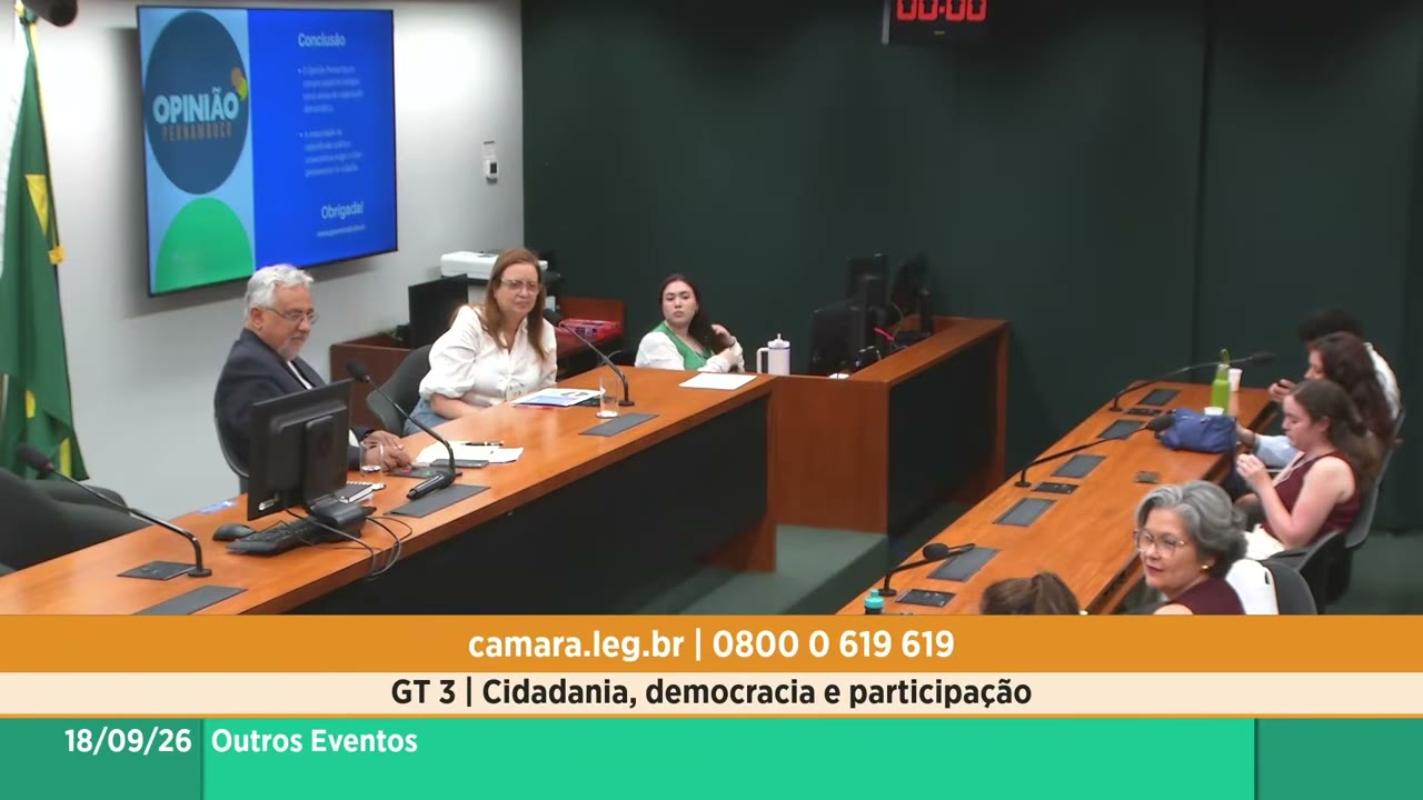 Vídeo do evento em 2:24:10