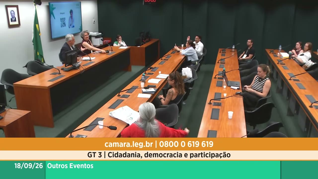 Vídeo do evento em 2:57:30