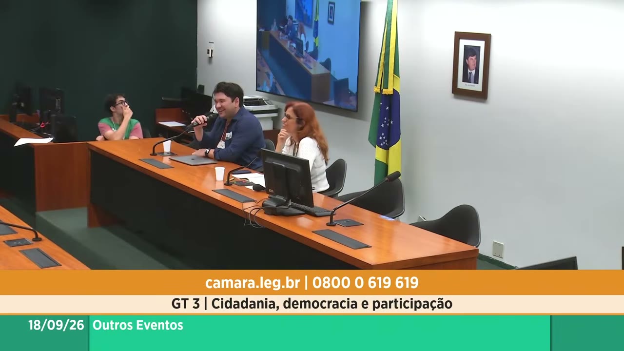 Vídeo do evento em 16:52