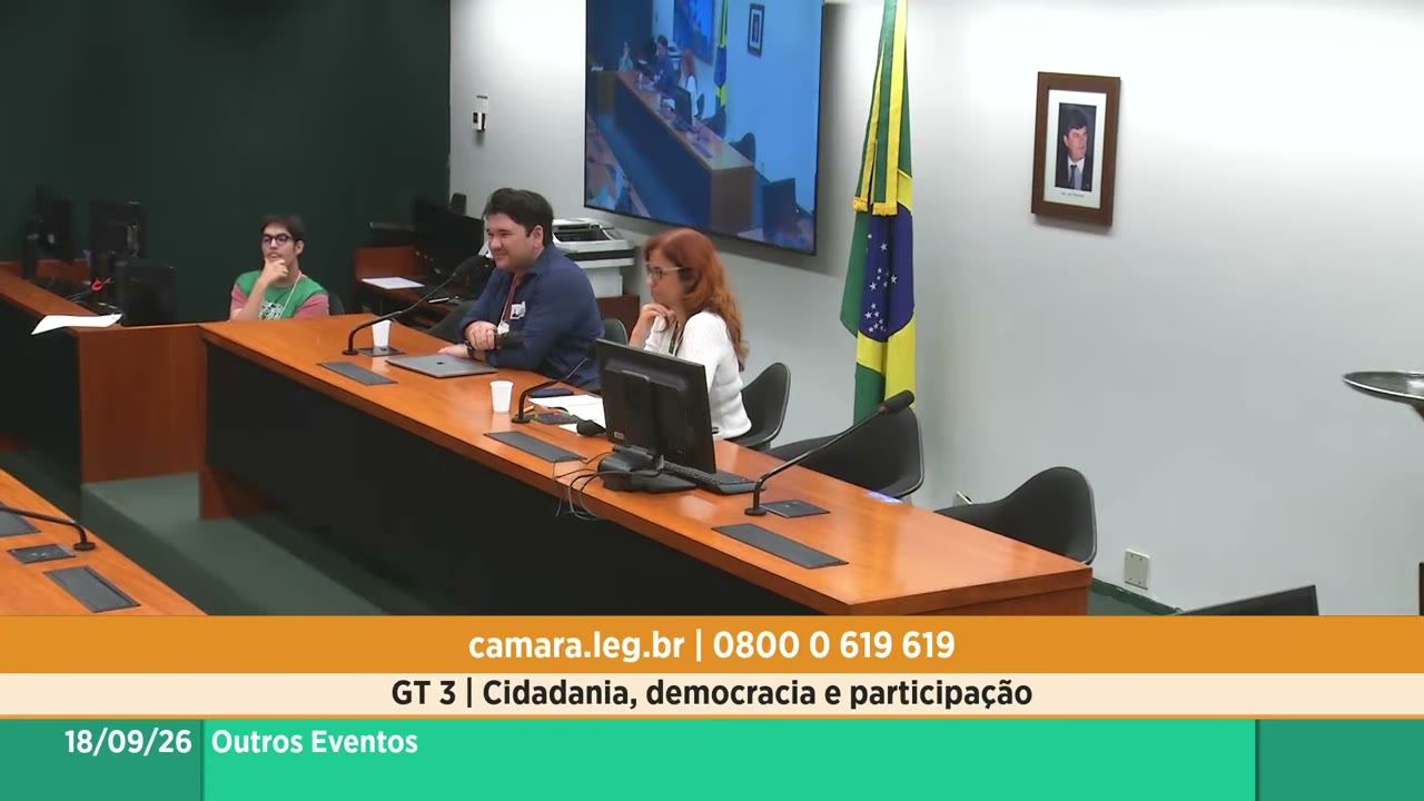 Vídeo do evento em 16:57
