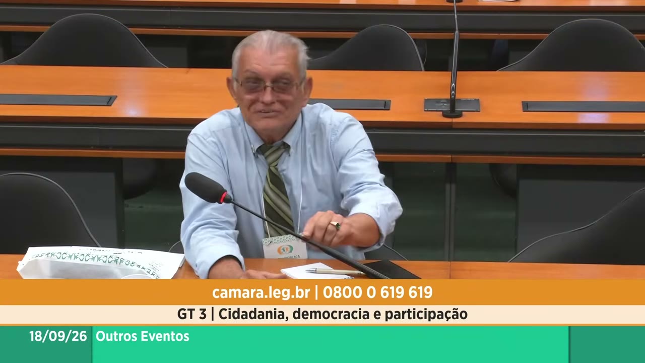 Vídeo do evento em 18:21