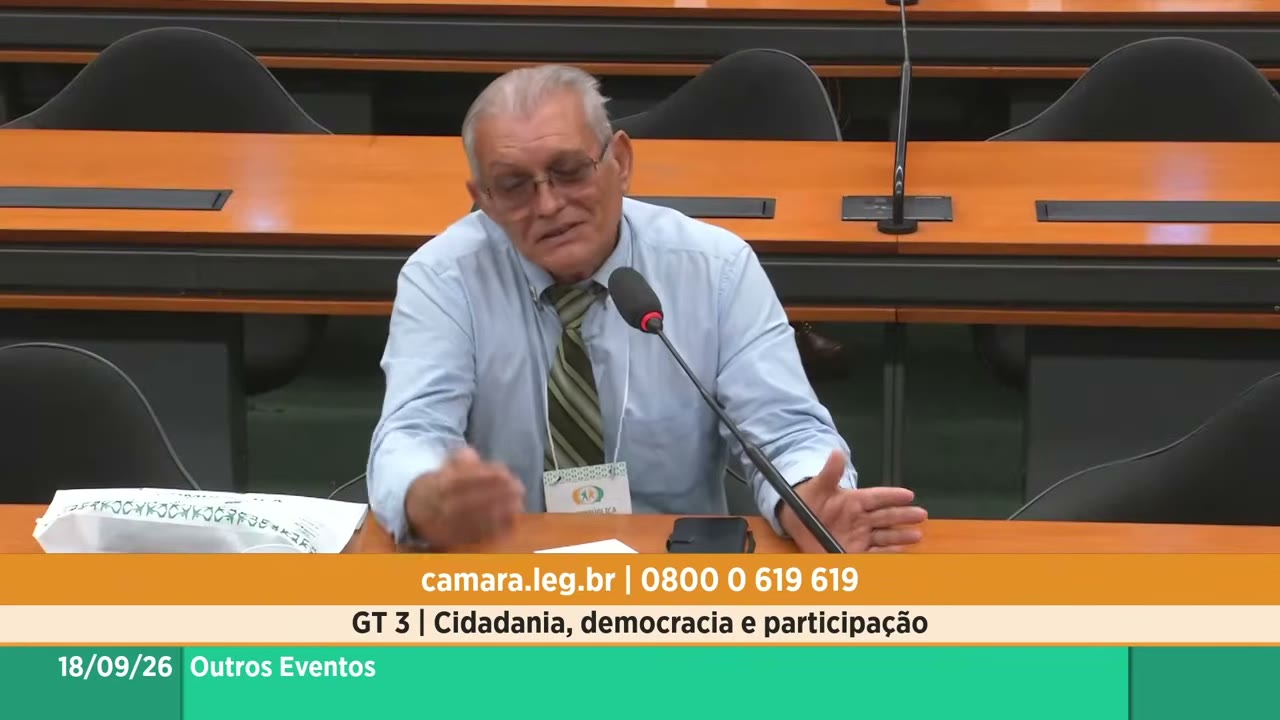 Vídeo do evento em 19:58