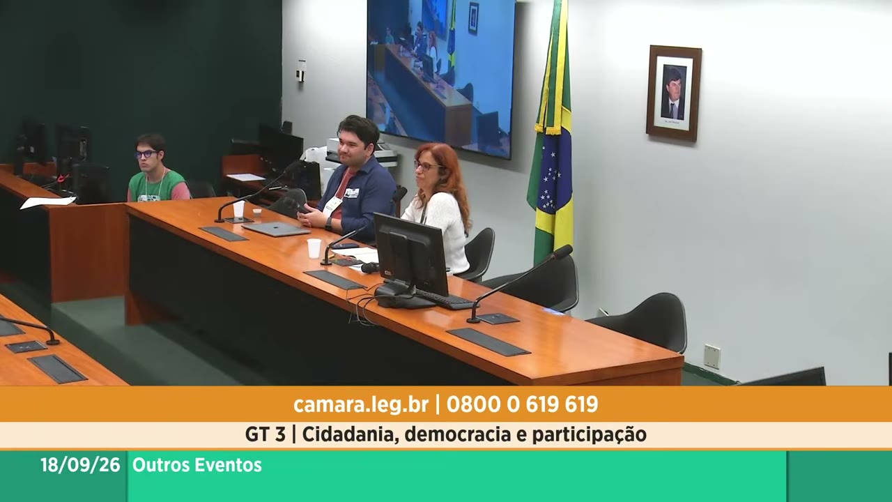 Vídeo do evento em 21:46