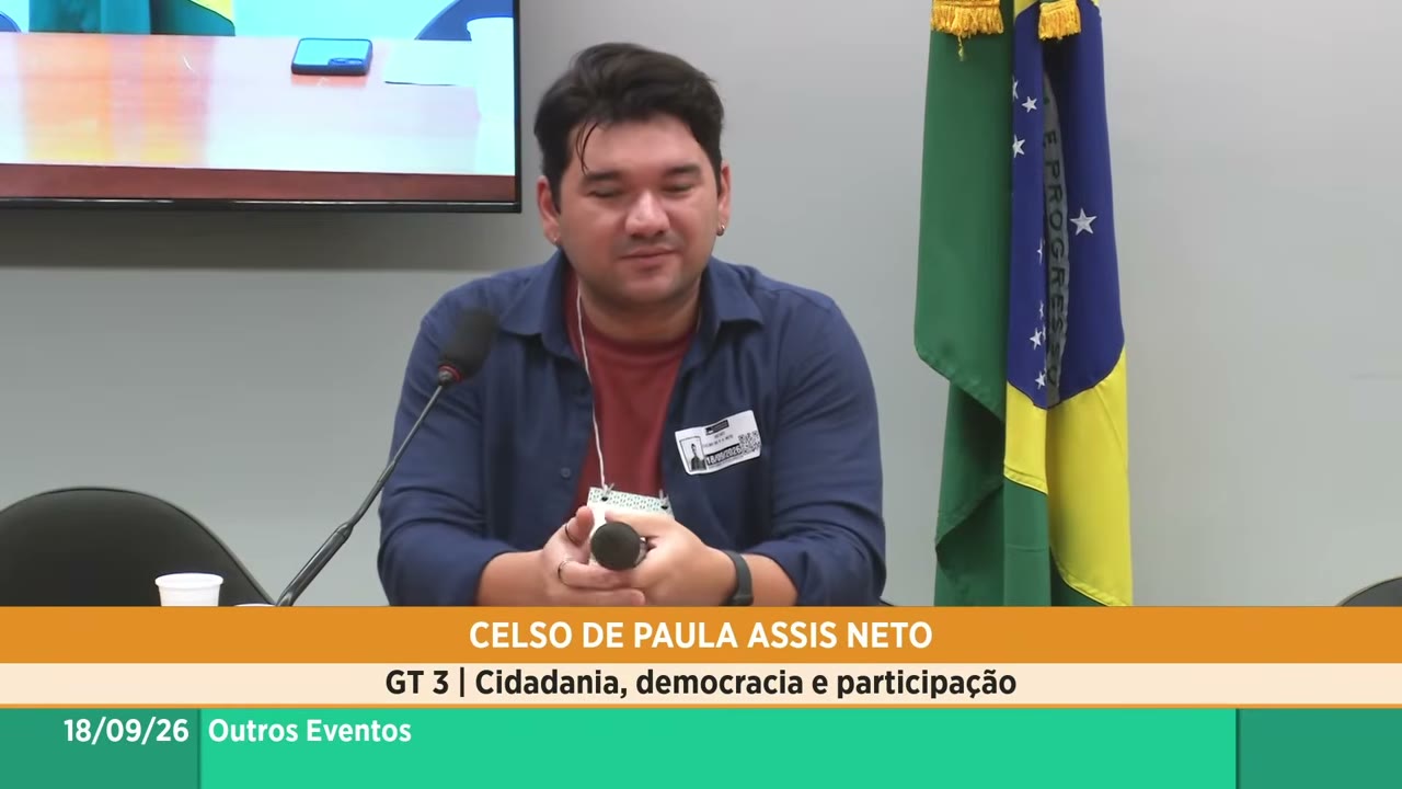 Vídeo do evento em 22:33