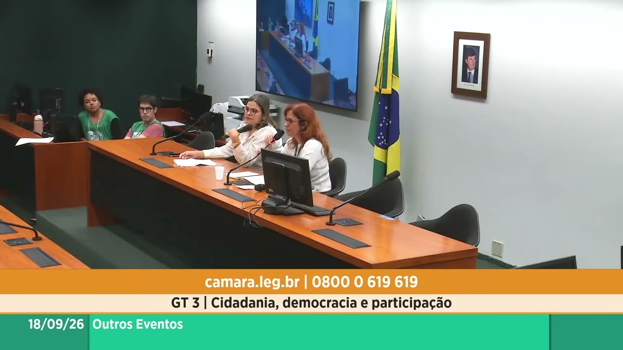 Vídeo do evento em 41:54