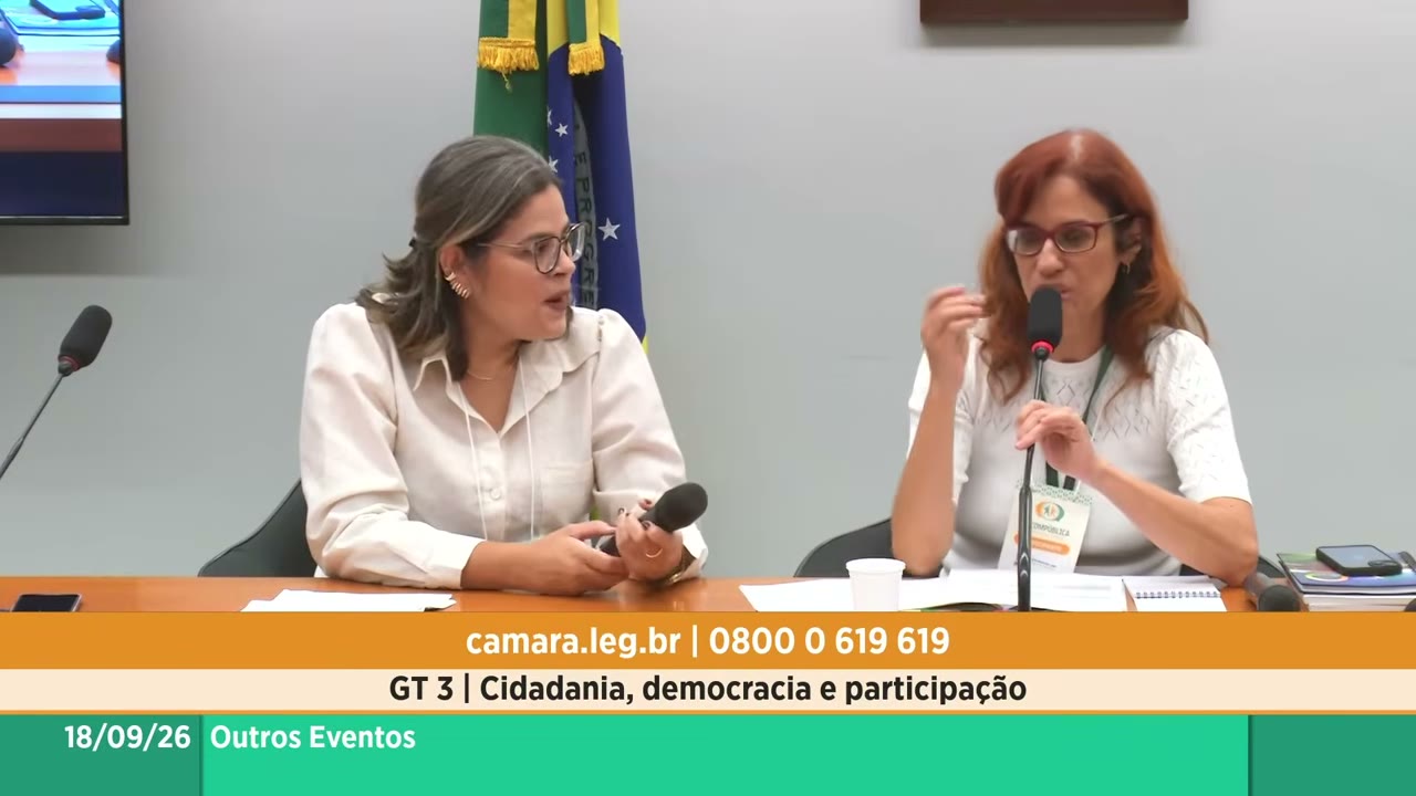 Vídeo do evento em 43:05