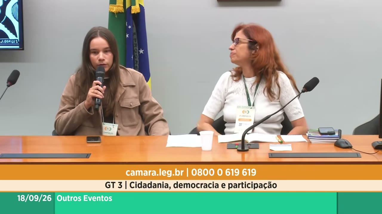 Vídeo do evento em 1:02:28
