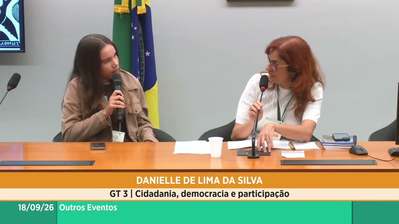 Vídeo do evento em 1:02:49