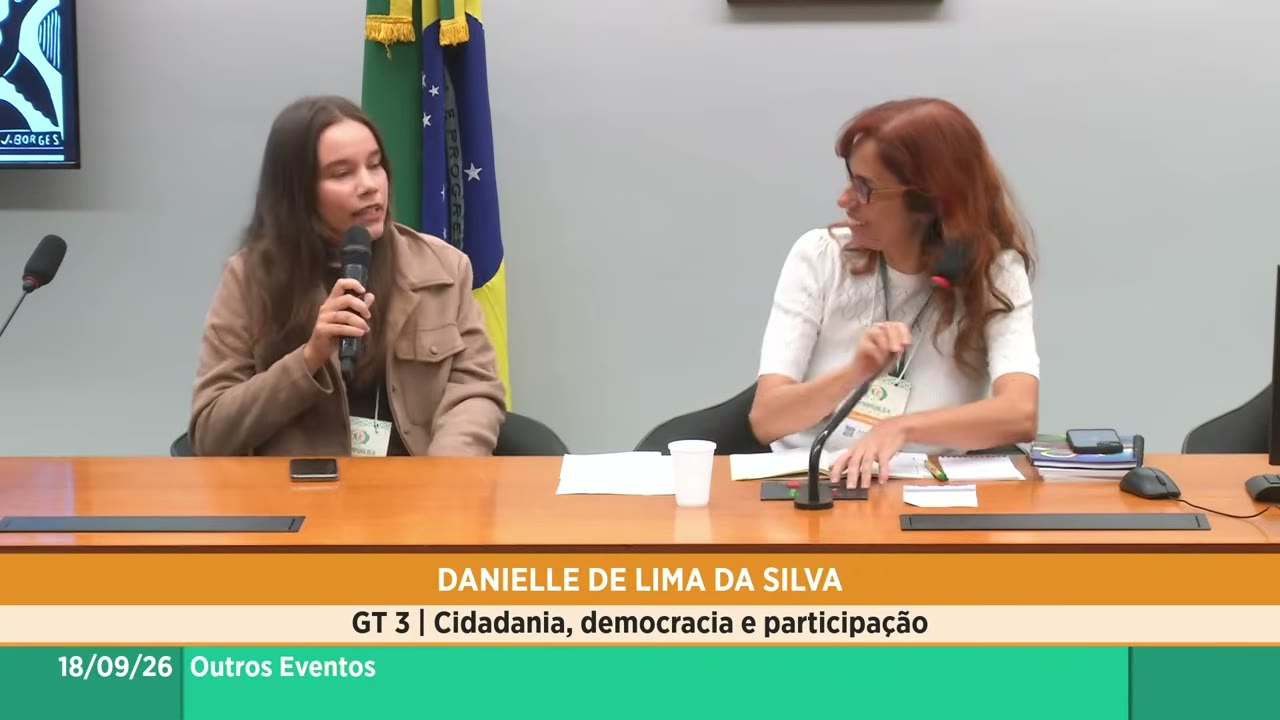 Vídeo do evento em 1:02:51