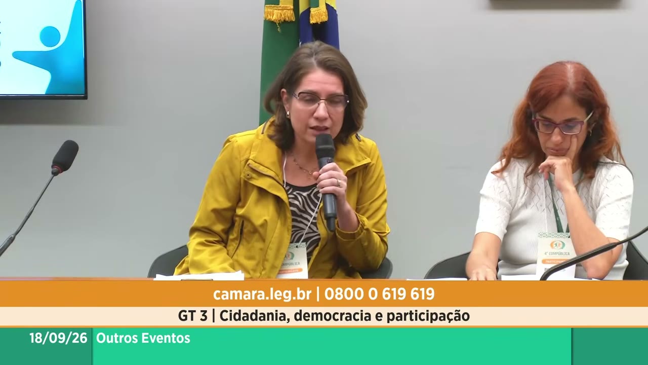 Vídeo do evento em 1:25:30