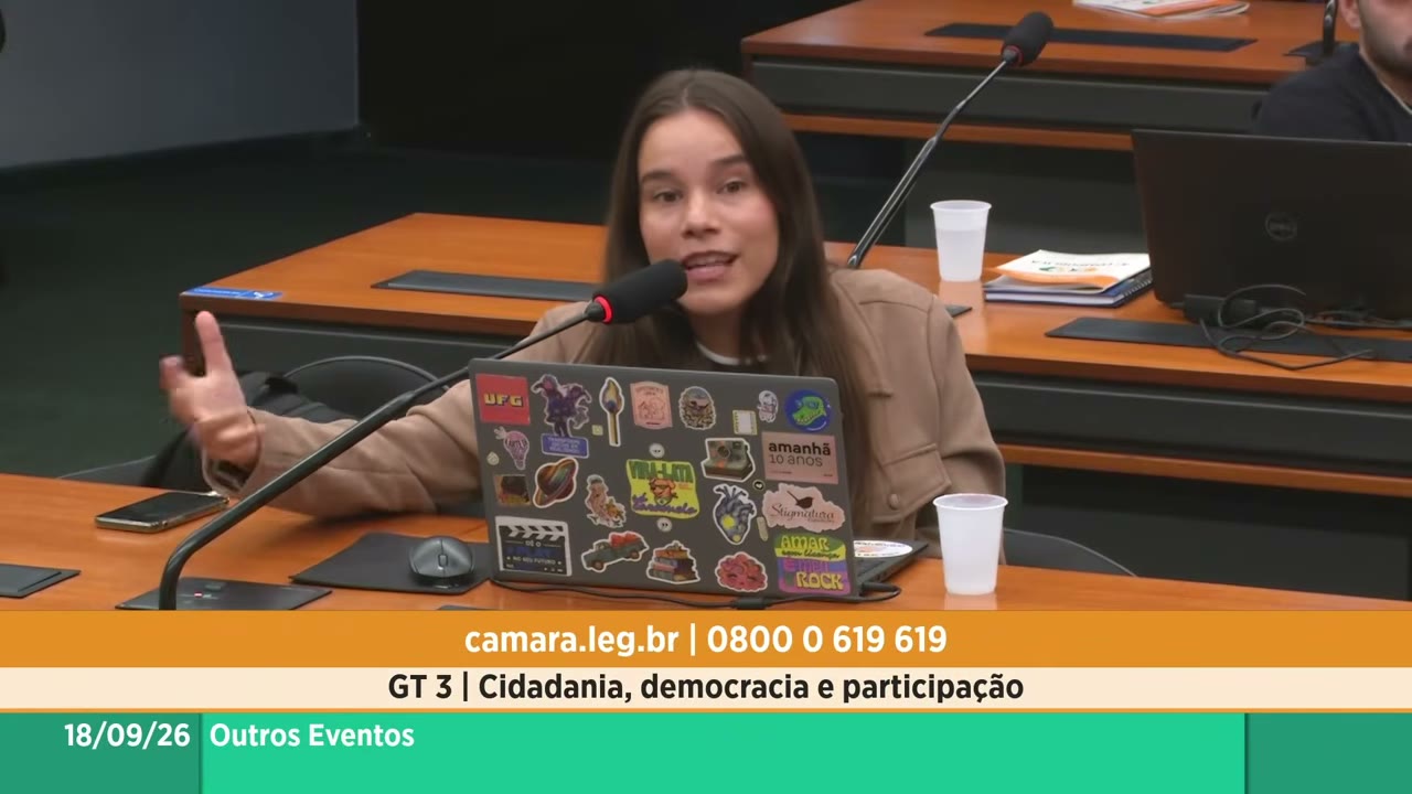 Vídeo do evento em 1:30:56