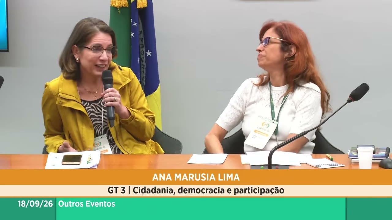 Vídeo do evento em 1:33:07
