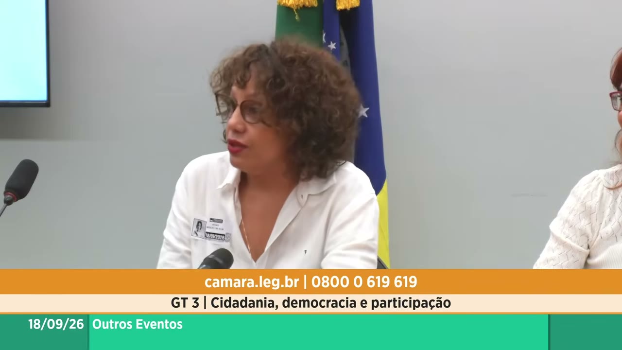 Vídeo do evento em 1:48:28