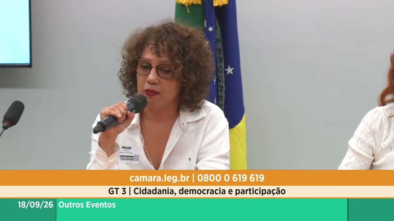 Vídeo do evento em 1:48:35