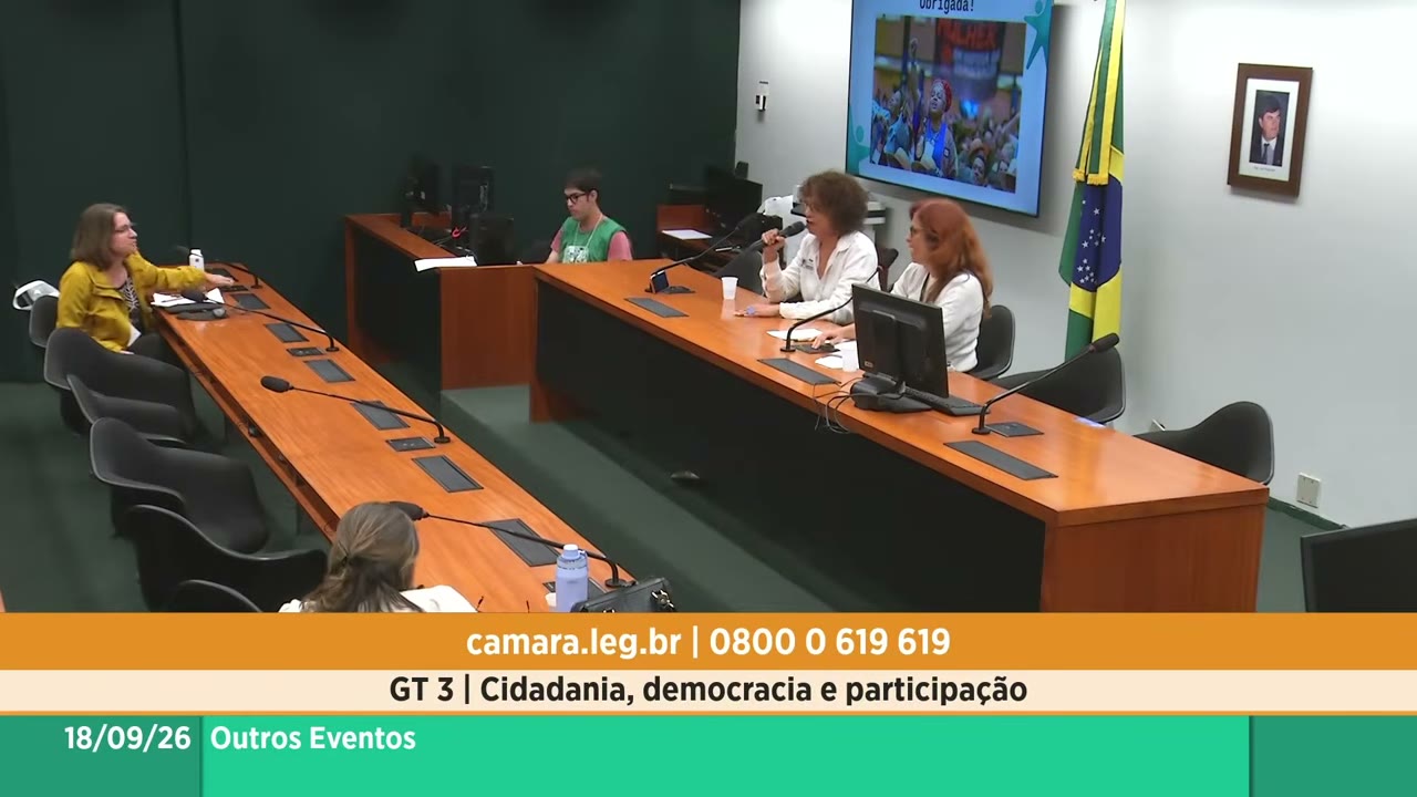 Vídeo do evento em 1:50:09
