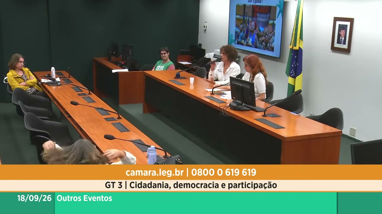 Vídeo do evento em 1:50:53