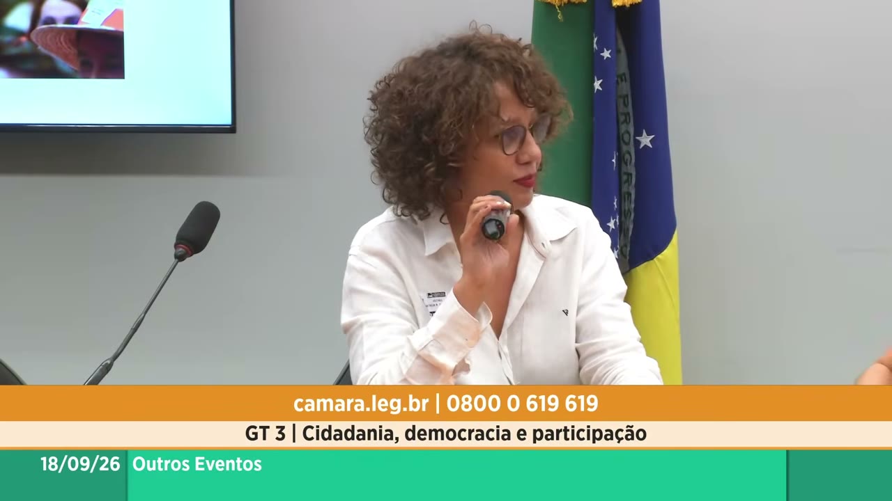 Vídeo do evento em 1:52:05