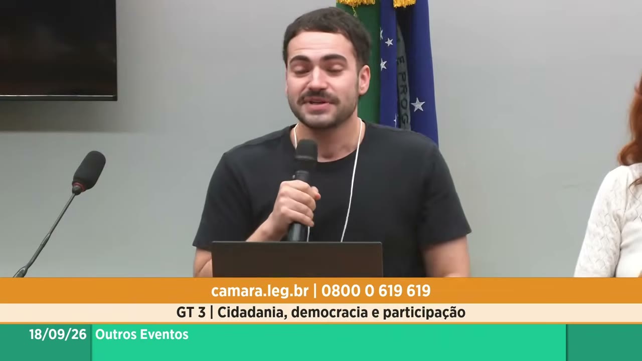 Vídeo do evento em 1:53:21