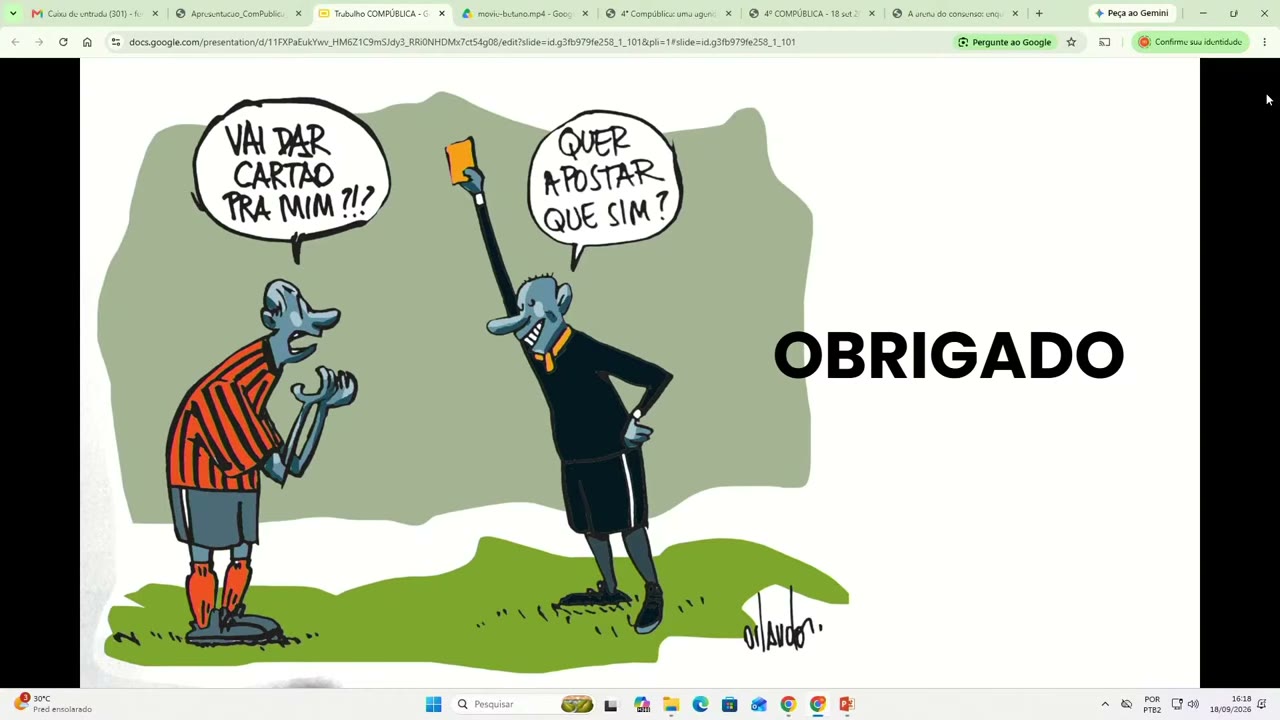 Vídeo do evento em 2:05:09