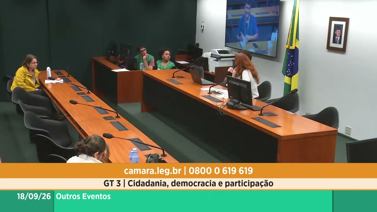 Vídeo do evento em 2:07:15