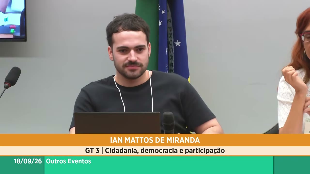 Vídeo do evento em 2:08:48