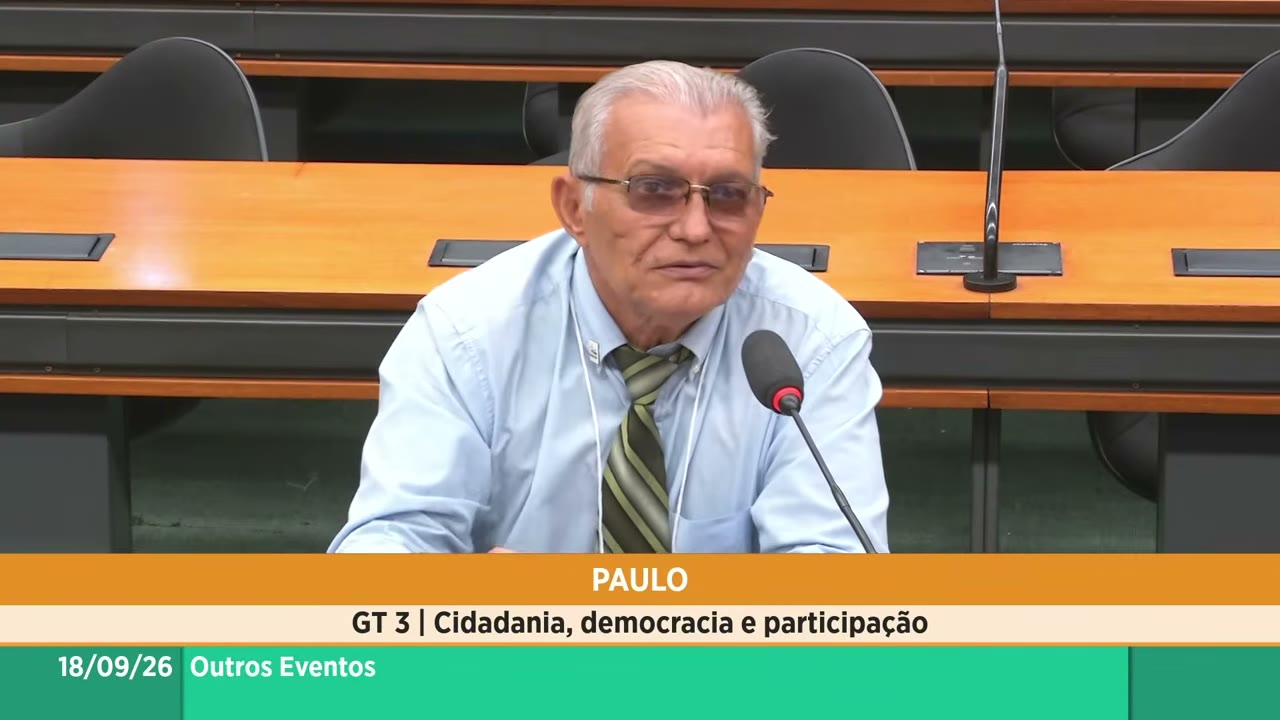 Vídeo do evento em 2:10:16