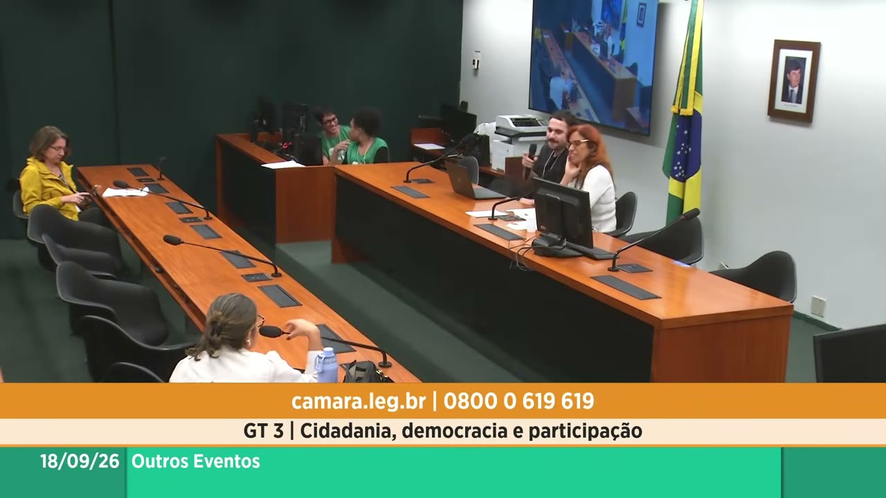 Vídeo do evento em 2:21:00