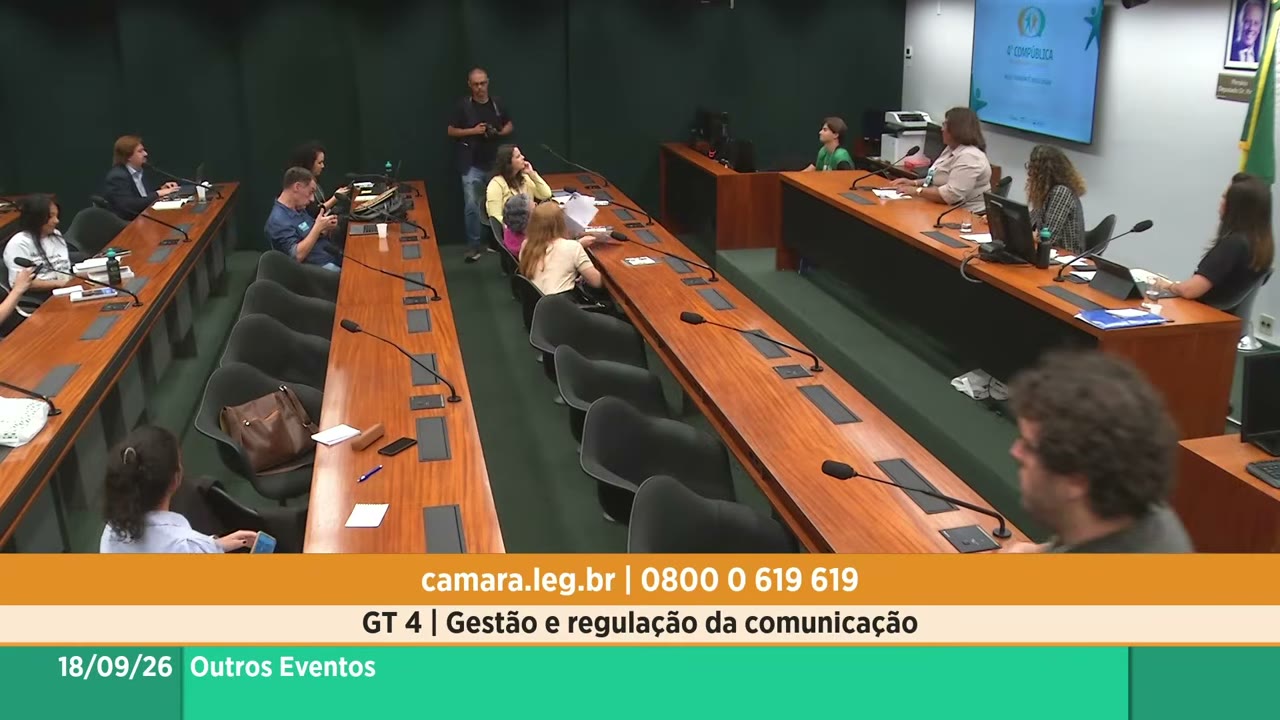 Vídeo do evento em 36:42