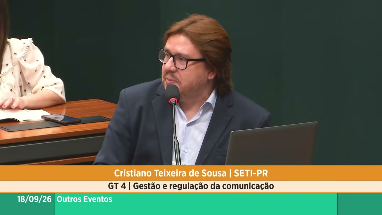 Vídeo do evento em 53:52