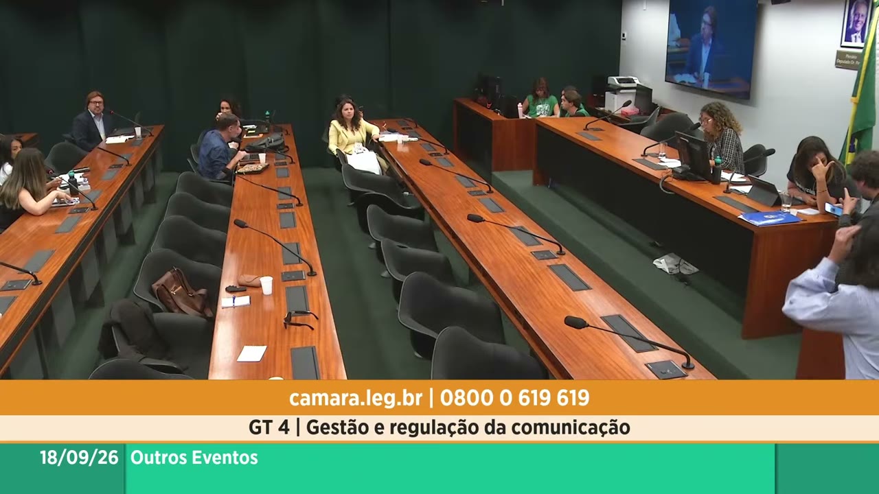 Vídeo do evento em 54:11