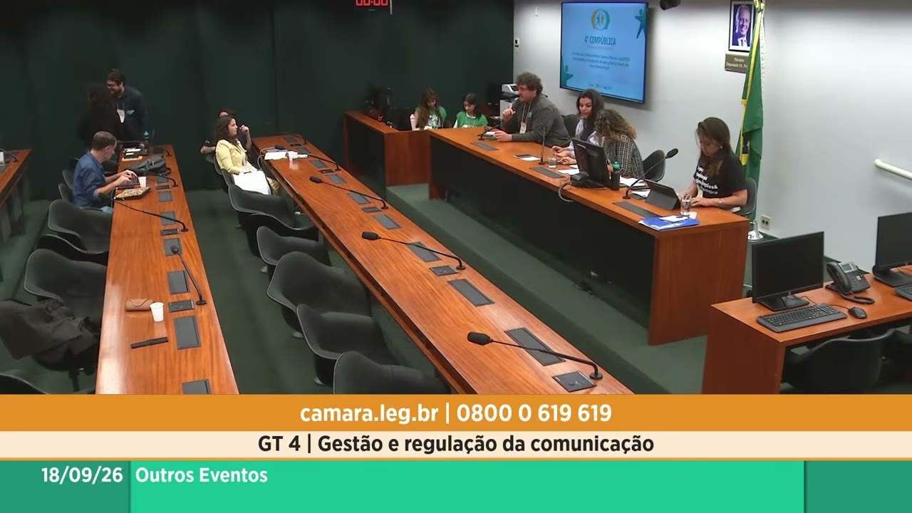 Vídeo do evento em 1:05:59