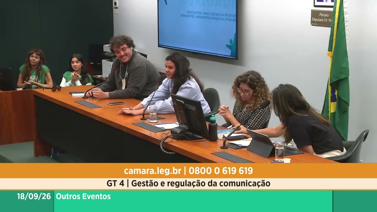 Vídeo do evento em 1:19:15