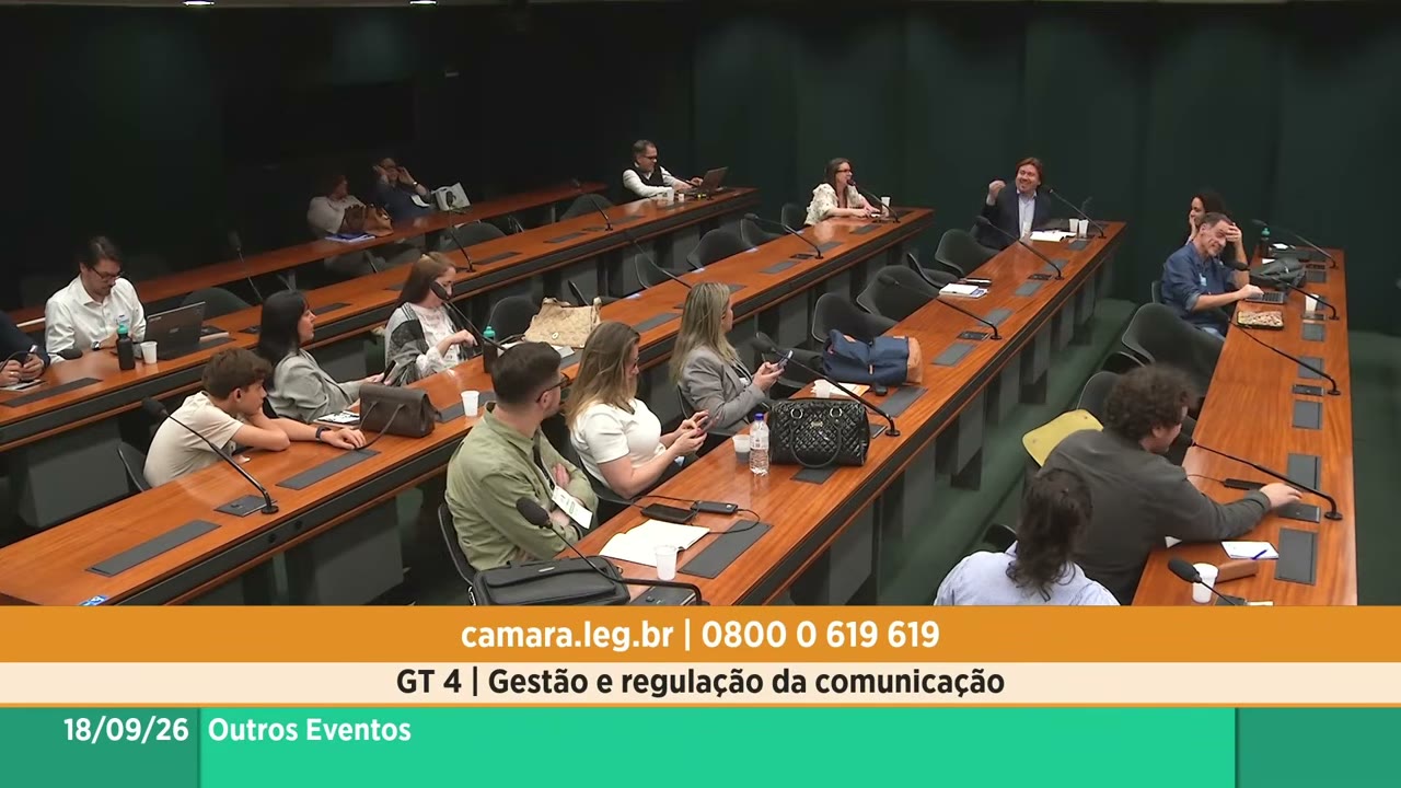 Vídeo do evento em 2:05:19
