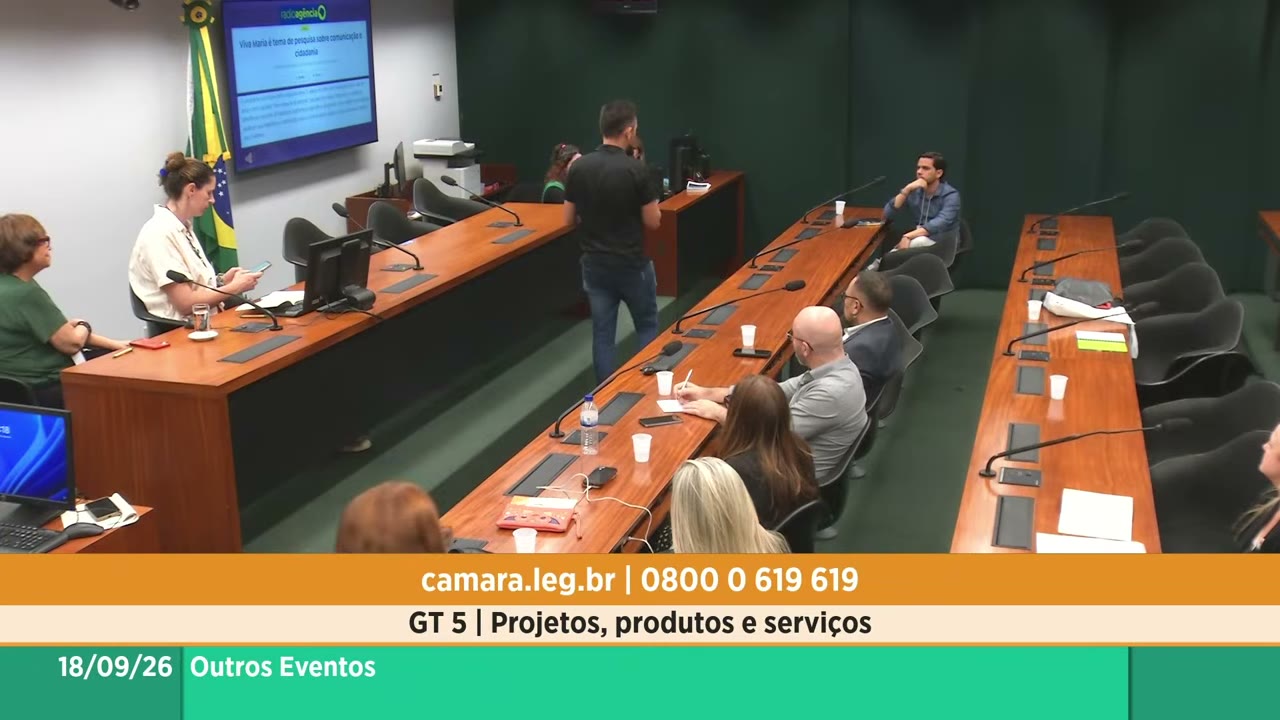Vídeo do evento em 8:11