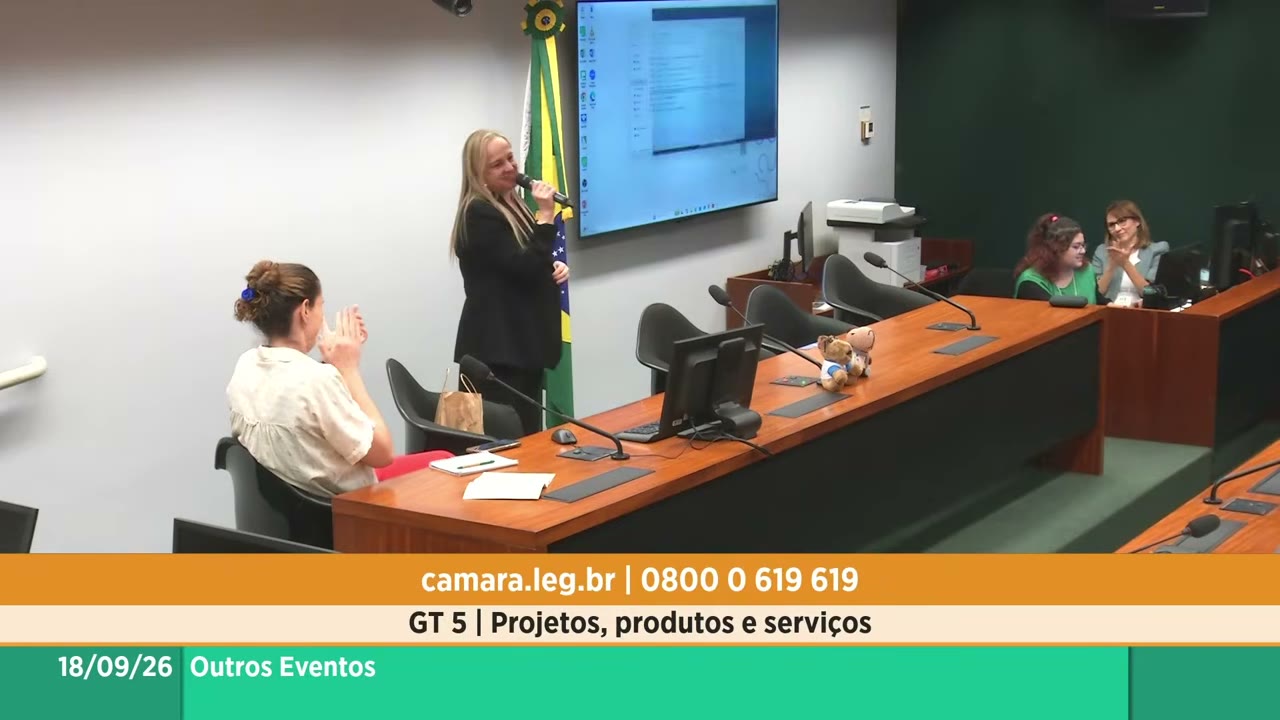 Vídeo do evento em 53:02