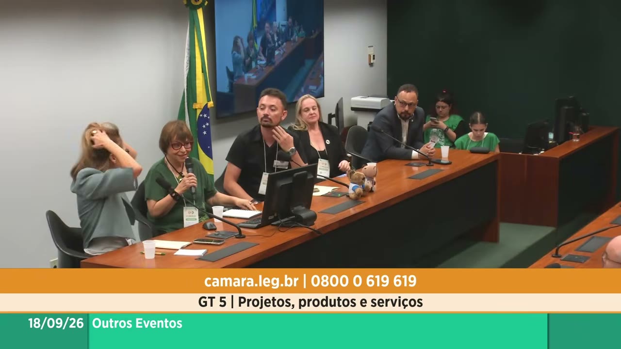 Vídeo do evento em 1:04:14