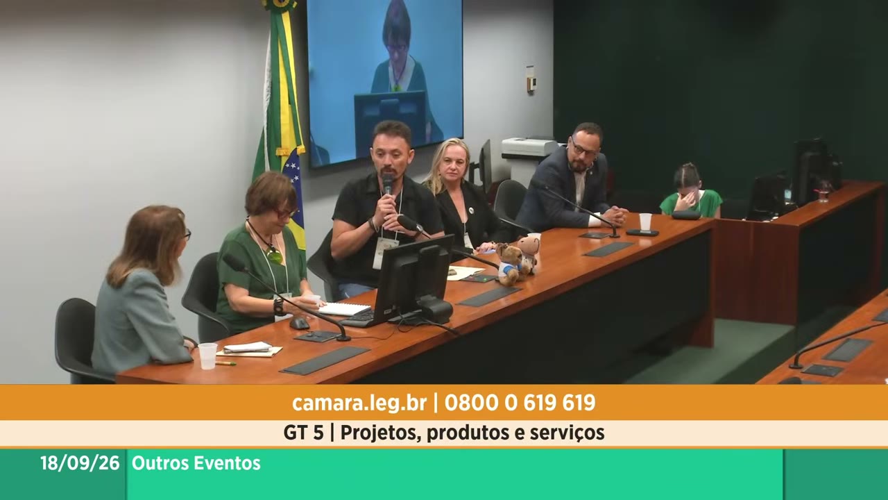 Vídeo do evento em 1:06:17