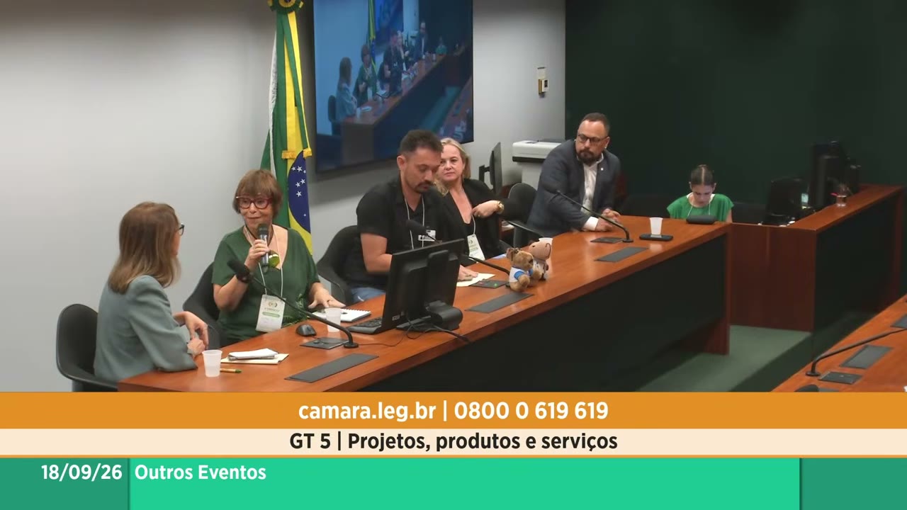 Vídeo do evento em 1:07:19