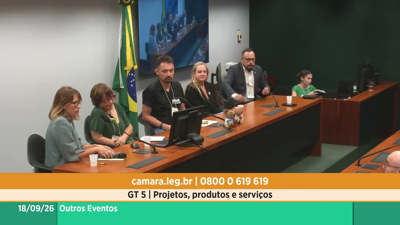 Vídeo do evento em 1:09:51